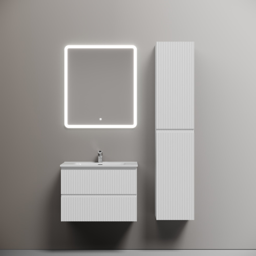 Тумба под раковину Sancos SNOB R SNR70W 69х44,5х50 настенная - фото 2